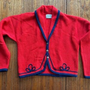 Pendleton Vibrant Red Wool Garment